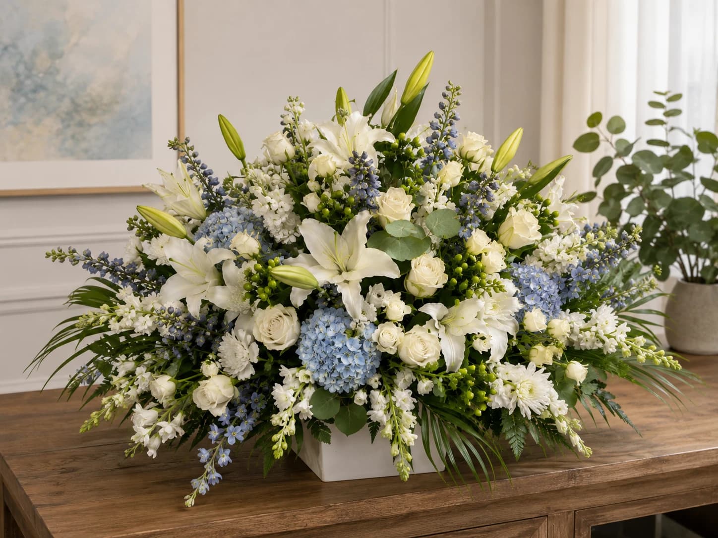 Heavenly Tribute Casket Spray