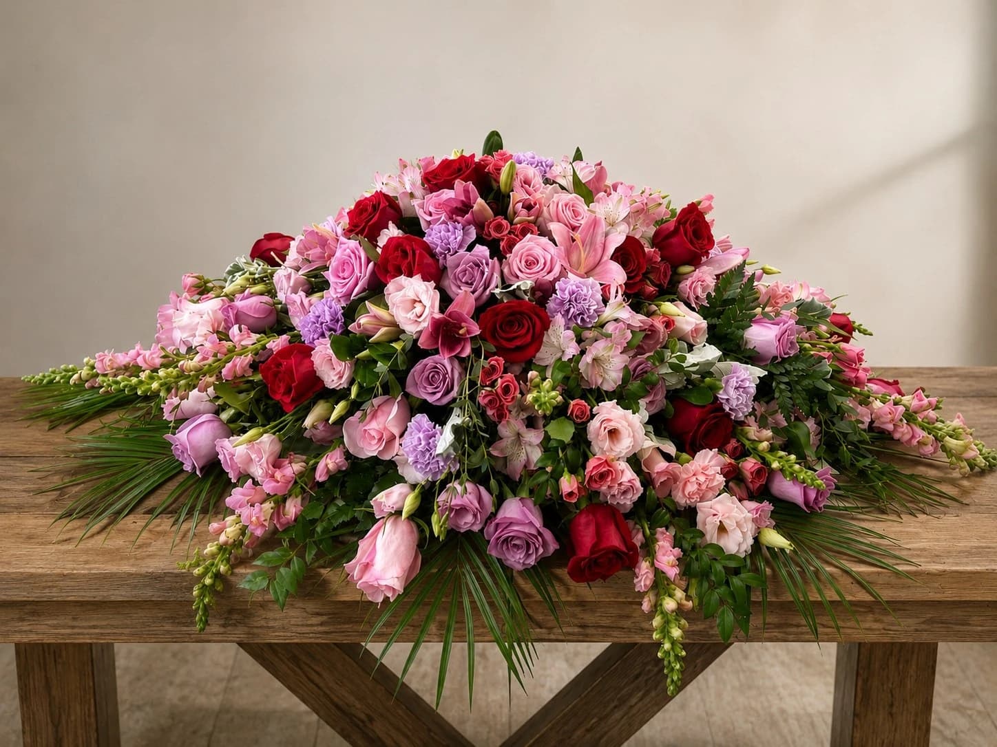 Tender Farewell Casket Spray