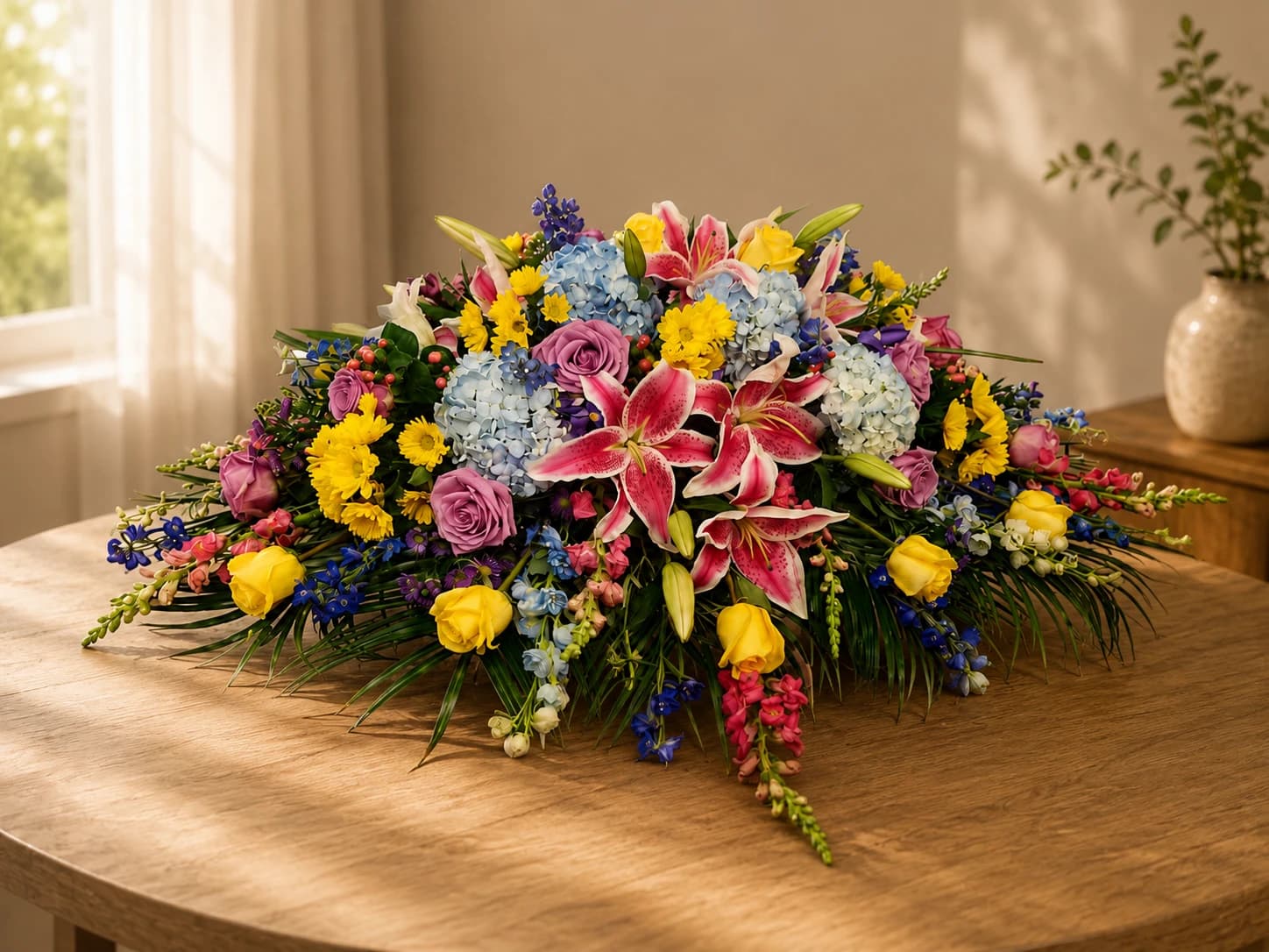 Celebration of Life Casket Spray