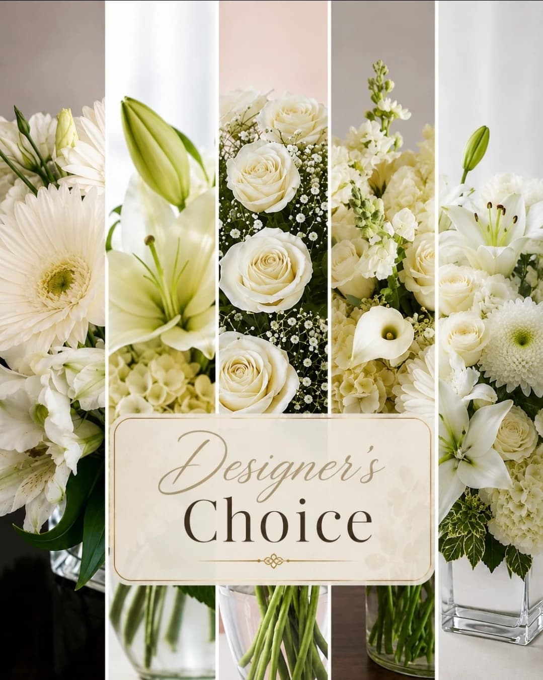 White Flowers Designer's Choice