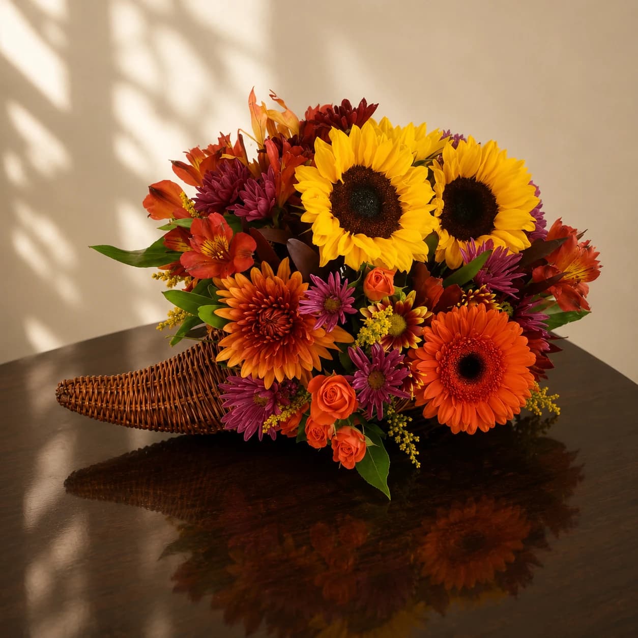 Autumn Harvest Cornucopia